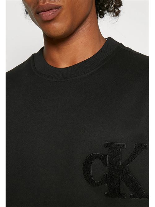 ck chenille crew neck CALVIN KLEIN JEANS | J30J323454BEH